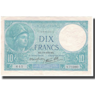 France, 10 Francs, 10 F 1916-1942 ''Minerve'', 1939-09-07, NEUF, Fayette:7.6 - 10 F 1916-1942 ''Minerve''