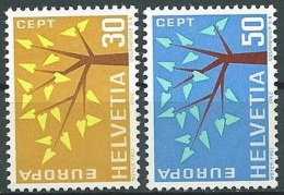 1962 EUROPA SVIZZERA MNH ** - EV-3 - 1962