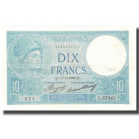 France, 10 Francs, 10 F 1916-1942 ''Minerve'', 1936-12-17, SUP, Fayette:6.17 - 10 F 1916-1942 ''Minerve''