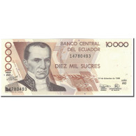 Billet, Équateur, 10,000 Sucres, 1998-12-14, KM:127c, NEUF - Equateur