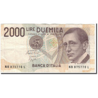Billet, Italie, 2000 Lire, 1990-10-03, KM:115, TB+ - 2000 Liras