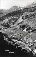 SAAS - GRUND → Schöne Dorfansicht, Fotokarte Ca.1960 - Saas-Grund