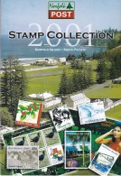 Norfolk Island 2001 Year Stamp Collection (32 Stamps + 4 Sheets) - Norfolk Eiland