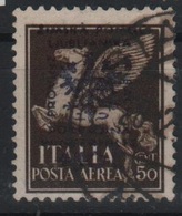 1944 Occupazione Tedesca Lubiana  50 C. + 10 L. US - Occup. Tedesca: Lubiana