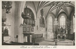 005358  Kirche Zu Liebstadt Bei Pirna I. Sachsen - Liebstadt