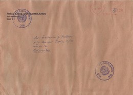 UN Forces 1981 UNIFIL Liban Lebanon Norway Field Post Meter Feldpost Militaire Official Cover - Militaria