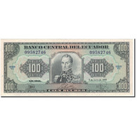 Billet, Équateur, 100 Sucres, 1988-06-08, KM:123Aa, TTB - Equateur