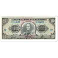 Billet, Équateur, 100 Sucres, 1990-04-20, KM:123, NEUF - Equateur