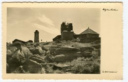 Brocken Hotel Harz Deutschland Germany Postcard 1934 - Schierke