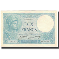 France, 10 Francs, 10 F 1916-1942 ''Minerve'', 1932-08-04, SUP, Fayette:6.16 - 10 F 1916-1942 ''Minerve''