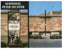 (750) Germany - Berlin Cherckpoint Charlie - Monument To Peter Fechter - Muro De Berlin