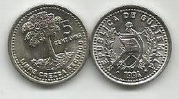 Guatemala 5 Centavos  1994. High Grade - Guatemala