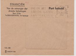 The Netherlands Flamme Postale - Postmark - Poststempel Brieven Met Geld Steeds Laten Aantekenen - 1962 - Máquinas Franqueo (EMA)