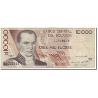 Billet, Équateur, 10,000 Sucres, 1994-10-13, KM:127a, B+ - Ecuador