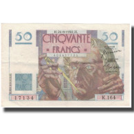 France, 50 Francs, 50 F 1946-1951 ''Le Verrier'', 1950-08-24, SUP - 50 F 1946-1951 ''Le Verrier''