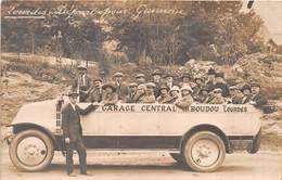 65-LOURDES- OMNIBUS- CARTE-PHOTO - Lourdes