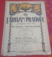 L'Artisan Pratique N°166 Avril 1923 Arts Décoratifs Modèle Couleur "Maison Au Bord De L'eau" Décor Pour Etagère - Innendekoration