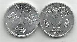 Pakistan 1 Paisa 1978. KM#33 FAO - Pakistán