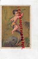 17 - SAINTES - CHROMO AUX VILLES DE FRANCE MAGASIN LEPRETRE - ENFANT TROMPE ELEPHANT -LE CORNAC SIAMOIS-BOGNARD PARIS - Otros & Sin Clasificación