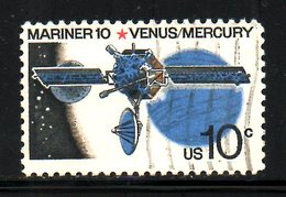 USA. N°1050 De 1975 Oblitéré. Sonde Mariner. - Etats-Unis