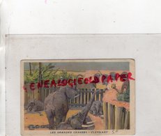 62- MONDICOURT - CHROMO CHOCOLAT IBLED- ELEPHANT ASIE -ELEPHANTS - Autres & Non Classés