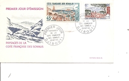 Cote Des Somalis ( FDC De 1965 à Voir) - Covers & Documents