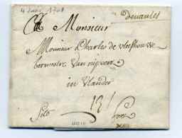 MP De Nantes   Manuscrit Lenain N°1  /  4 Janvier 1701 /  Dept De La Loire - 1701-1800: Précurseurs XVIII
