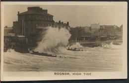 °°° 11687 - UK - BOGNOR , HIGH TIDE - 1928 With Stamps °°° - Bognor Regis