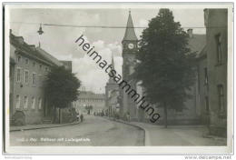 Selb - Rathaus - Ludwigskirche - Foto-AK - Selb