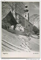 Ruhpolding - Kirche - Foto-AK 50er-Jahre - Ruhpolding