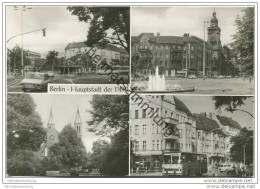 Berlin - Pankow - Vinetastrasse - Rathaus - Johannes-R.-Becher Strasse - Alte Pfarrkirche - Foto-AK Grossformat - Pankow