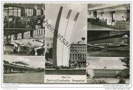 Berlin - Zentralflughafen Tempelhof - Foto-AK 50er Jahre - Tempelhof