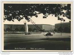 Berlin-Tempelhof - Zentralflughafen - Platz Der Luftbrücke - Foto-AK Grossformat 1951 - Tempelhof