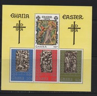 LOT 405  - GHANA    BF N° 52   ** - PAQUES - Easter