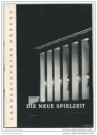 Landestheater Dessau - Spielzeit 1961/62 Spielplanentwurf - Theatre & Dance