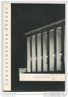 Landestheater Dessau - Spielzeit 1962 Nummer 42 - Rigoletto Von Giuseppe Verdi - Reinhard Westhausen - Theater & Tanz