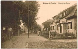 CPA RHODE ST GENESE - Chemin Des Etangs - St-Genesius-Rode
