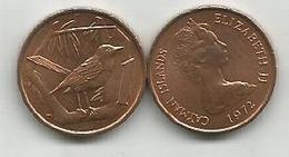 Cayman Islands 1 Cent 1972. - Cayman (Isole)