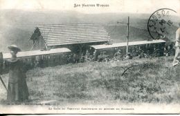 N°64423 -cpa La Gare Du Tramway électrique Au Sommet Du Hohneck- - Gares - Avec Trains