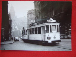 BELGIQUE - BRUXELLES - PHOTO 15 X 10 - TRAM - TRAMWAY - LIGNE 22 - - Nahverkehr, Oberirdisch