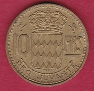 Monaco - Rainier III - 10 Francs - 1950 - 1949-1956 Anciens Francs