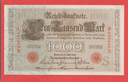 Billet/Allemagne/1000 Reichsbanknote/avril 1910 (série De 7 Billets Se Suivants ) - 1000 Mark