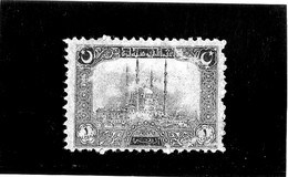 B - 1922 Turchia - Moschea Di Adrianopoli (linguellato) - Unused Stamps