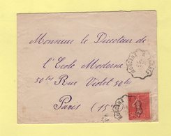 Convoyeur - Morcenx à Tarbes - 1930 - Poste Ferroviaire