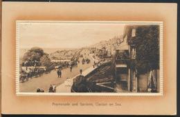 °°° 11756 - UK - PROMENADE AND GARDENS , CLACTON ON SEA - 1916 With Stamps °°° - Clacton On Sea