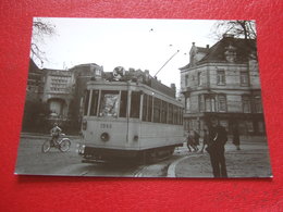 BELGIQUE - BRUXELLES - PHOTO 13 X 9 - TRAM - TRAMWAY - LIGNE 34 - 1 AGENT...RPW... - Vervoer (openbaar)