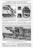 LE PERCEMENT DES TUNNELS Dans Les TERRAINS EBOULEUX  1895 - Other & Unclassified