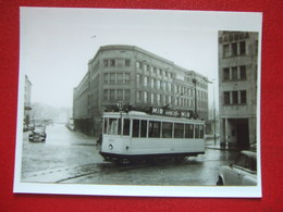 BELGIQUE - BRUXELLES - PHOTO 13.5 X 10 - TRAM - TRAMWAY - LIGNE 23 - CARREFOUR DE L' EUROPE - SABENA - - Vervoer (openbaar)