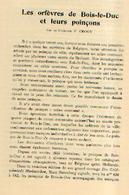 « Les Orfèvres De BOIS-DU-LUC Et Leurs Poinçons » CROOY, F. (chanoine) Article De 54 Pages + 16 Planches Sous ---> - Belgium