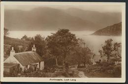 °°° 11766 - SCOTLAND - PORTINCAPLE , LOCH LONG - 1925 With Stamps °°° - Dunbartonshire